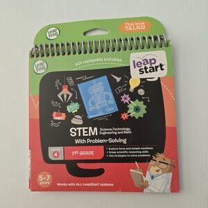 LeapFrog LeapStart STEM Activity Book - Red & Green